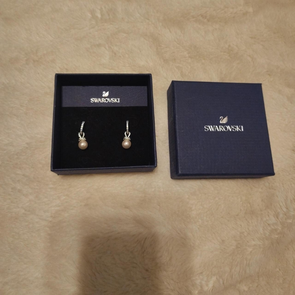 Swarovski Originally Pearl Drop Earrings